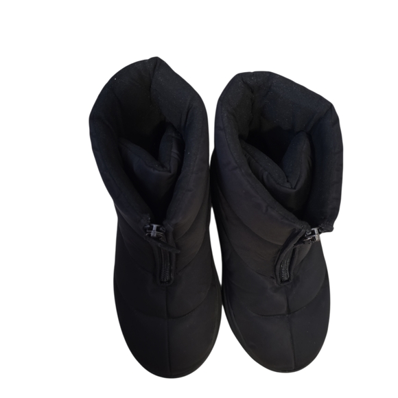 $475 Gia Borghini Women's Black Luna Quilted Puffy Ankle Boot - Picture 8 of 9